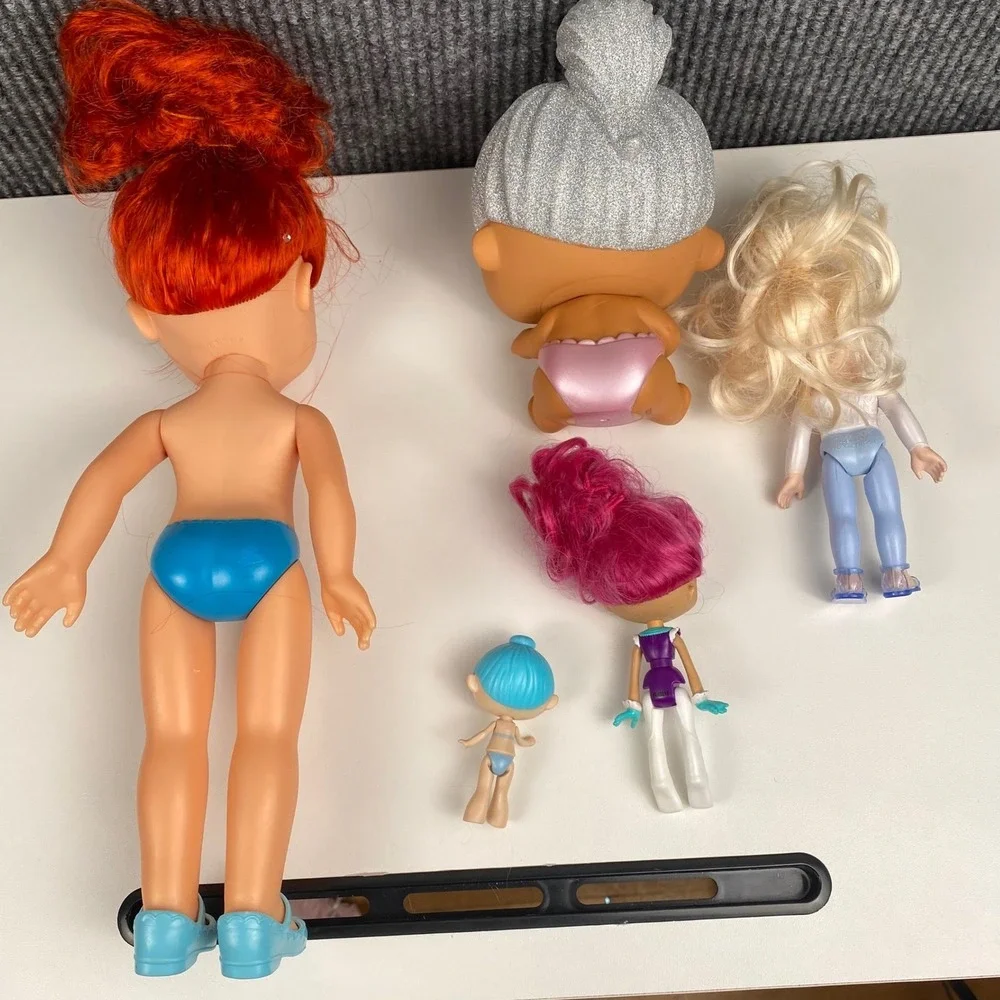 Doll Lot LOL Surprise Big Baby MC Swag Ariel Fashion Dolls Mini Figures 5pc‎